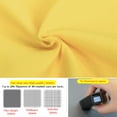 thumbnail image 5 of Ntbay Premium 1800 Series Microfiber Queen Fitted Sheet with Deep Pocket, Ultra Soft and Breathable Fitted Bed Sheet, 60x80 inches, Yellow, 5 of 6