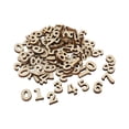 thumbnail image 1 of Natural Wooden Numbers,100Pcs Wooden Numbers Natural Wood Numbers Wooden Clock Numbers Unparalleled Experience, 1 of 14