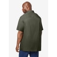 thumbnail image 2 of Boulder Creek By Kingsize Men's Big & Tall Short Sleeve Pilot Shirt, 2 of 6
