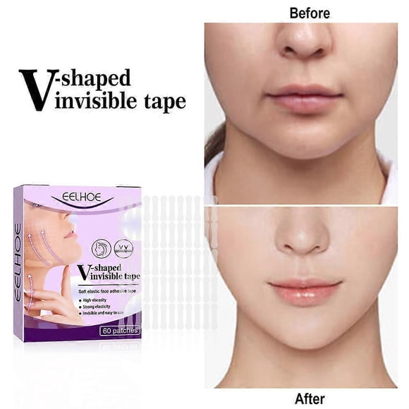Sticker Invisible Thin V-Shape Face Facial Label Lift Up Adhesive Tape Chin