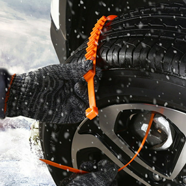  FONESO Snow Chains Car Anti Slip Snow Tire Chains