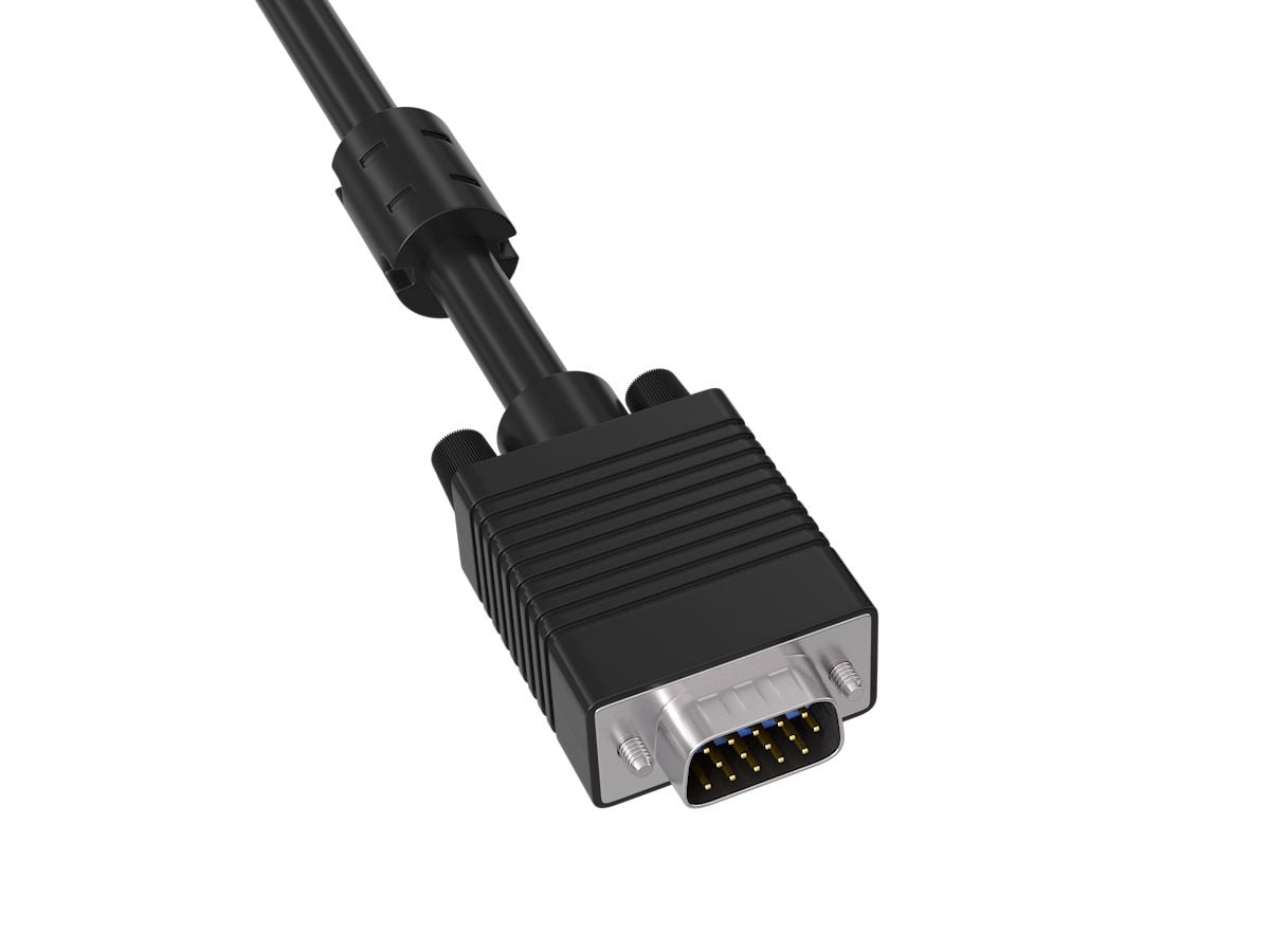 SANOXY Cables and Adapters; 100ft SVGA HD15 M/M Monitor Cable with Ferrites