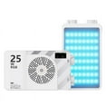 thumbnail image 2 of Luz para Cámara de Video de 25 W RGB A Color, de Bolsillo, Miniluz Portátil para Exteriores, de Alto Brillo, con Ventilador de Refrigeración y Regulable, 2 of 5
