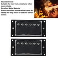 thumbnail image 4 of Remplacement de Pièces de Guitare Électrique Micro Métal Double Bobine pour LP Noir Cadre Micro, 4 of 7