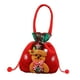 thumbnail image 5 of Bolsa de regalo navideña para muñecas, bolsa de regalo navideña con asas, bolsa portátil para regalos Alce rojo, 5 of 9
