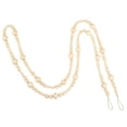 thumbnail image 4 of SKISUNO 1Pc Wooden Bead Garland Beige Round Beads Wall Decor Rope Home Decoration 11.8X1In, 4 of 8