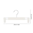 thumbnail image 3 of Plastic Non-Slip Clothes Rack 5-Pack White Plastic Antiskid Clothespins Telescopic Trouser Clips for Drying Household Laundry JASKFLY, 3 of 9