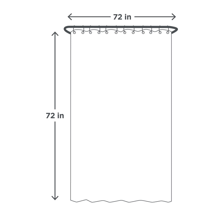 Better Homes & Gardens Super Heavyweight PEVA Shower Liner photo 4