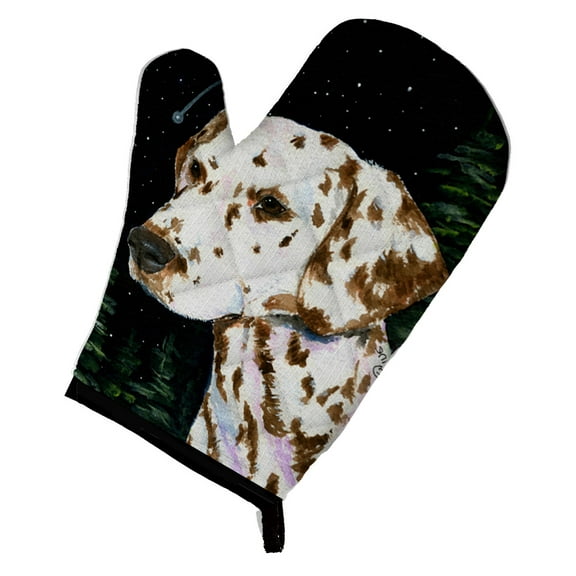 Starry Night Dalmatian Oven Mitt