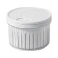 thumbnail image 1 of Removable Lid Stackable Food Container Green Onion Crisper Garlic Storage Box Kitchen Supplies, 1 of 12