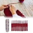 thumbnail image 2 of 14Pcs Ergonomic Crochet Hook 2.0mm-10mm Ergonomic Handle Crochet Hook for Beginner Knitting Sweater Scarves Bag Socks, 2 of 9