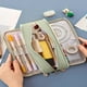 thumbnail image 5 of Estuche Oxford de Tela con Múltiples Compartimentos y Gran Capacidad para Lápices, Bolsa de Almacenamiento de Papelería para Estudiantes, 5 of 6