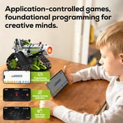 Robot Building Kit with APP/Remote Control STEM Gift, Technic Coding Robotic Toys, Buildable 5in1 Models with 337+ Pieces