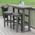 thumbnail image 6 of Highwood 3-pc Lehigh Balcony Set - Bar Height, Outdoor, Eco-friendly, Synthetic Wood, 6 of 8