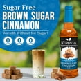 thumbnail image 2 of Syruvia Brown Sugar Cinnamon Sugar Free Coffee Syrup 25.4 Fl. Oz With Pump, 2 of 7