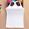 thumbnail image 5 of VEKDONE Boys Girls Crew Neck Cotton Tank Tops Toddler Kids Soft Comfy Sleeveless Pullover Summer Solid Color Kid Blouses March Gift for Toddler, 5 of 5