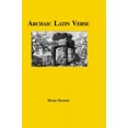 thumbnail image 1 of Erasmo, M: Archaic Latin Verse, 1 of 1