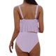 thumbnail image 4 of Traje de baño vintage estampado para mujer, traje de baño conservador, traje de baño de bikini con falda de playa estampada para mujer, traje de baño de nailon para mujer, 4 of 4