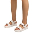 thumbnail image 2 of Sandalias Suela Gruesa Doble Correa para Mujer Antideslizantes Ajustables, 2 of 8