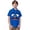 1-Blue1261, variant on WOYY Boys Girls Short Sleeve Polo Shirt Summer Casual Graphic Print T-Shirt, Sizes 3-14