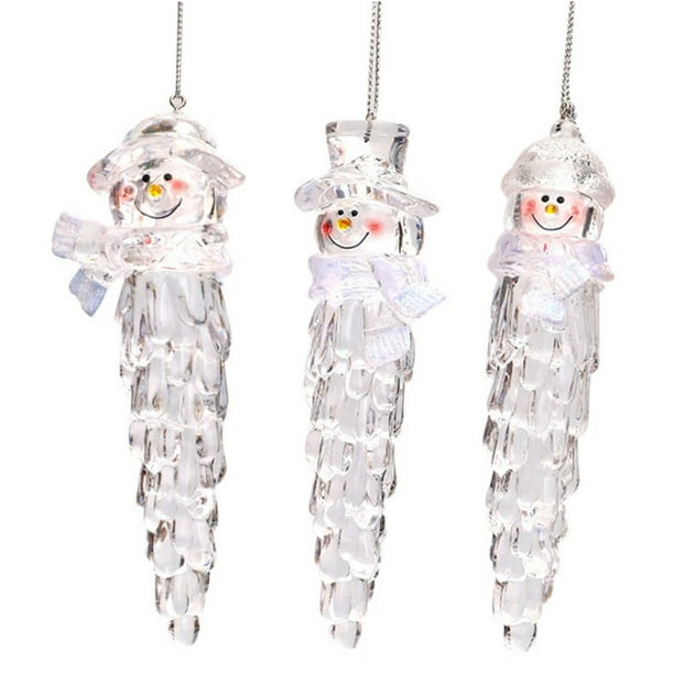 Crystal Suncatcher Christmas Window Hanging Pendant Rainbow Maker Para La Decoración Del Árbol De Navidad Inevent HA037822-00
