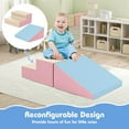 thumbnail image 6 of Infans Step and Slide Climber for Infants and Toddlers Baby Soft Foam Structure Blocks, 6 of 7