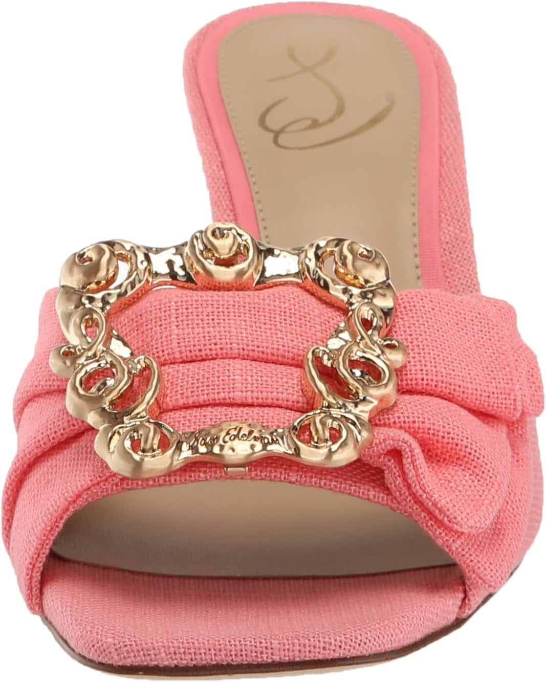Sam Edelman Women's Pietra Heeled Sandal Pink Lotus 6M - Walmart.com