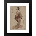 thumbnail image 2 of Toyokuni Utagawa 17x24 Black Modern Framed Museum Art Print Titled - Ichikawa Dannosuke (1804), 2 of 5