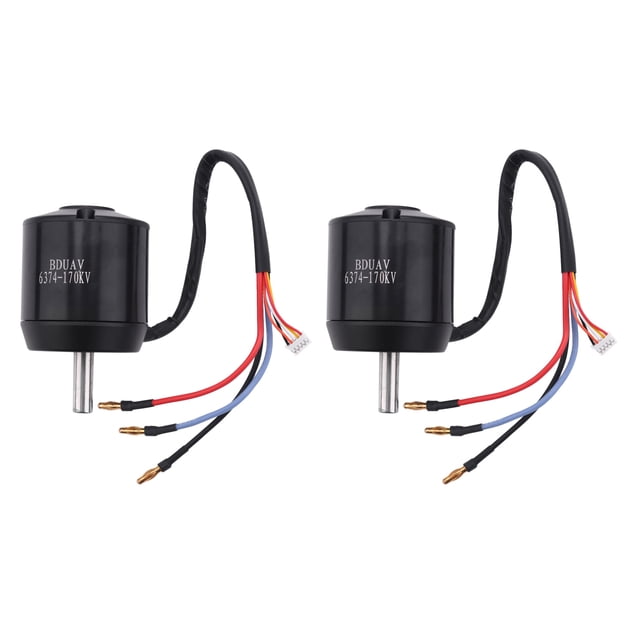 2X 6374 Motor Sin Escobillas Motor Sensorial Motor Scooter Surf Car Motor Motor Sin Escobillas 170Kv