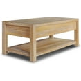thumbnail image 6 of Grain Wood Furniture Montauk Coffee Table, Solid Wood with a Driftwood Finish, 6 of 7