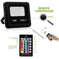 thumbnail image 2 of Focos LED FloreceBien, focos exteriores superbrillantes, luz de seguridad con enchufe, 3000 lm, 6500 K, IP66, impermeables, para jardín, entradas, escaleras, patios y garajes, 2 of 6