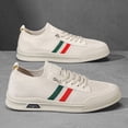 thumbnail image 5 of Men's Breathable Knit Slip-On Sneakers, Lightweight Casual Shoes with Elastic Laces, Comfortable Footwear for Everyday and Travel Wear, 5 of 10