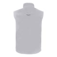 thumbnail image 3 of Men's Cutter & Buck Gray New York Mets Big & Tall Charter Eco Full-Zip Vest, 3 of 3