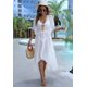 thumbnail image 4 of Traje de Baño de una Pieza Tipo Cárdigan para Mujer, de y Lunares Transparentes para Playa. Talla Única, 4 of 10