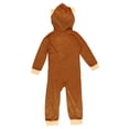 thumbnail image 4 of Curious George Union Suit Toddler One Piece Hooded Loungewear Pajamas, 4 of 6