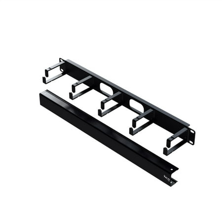 Ring Mgmt Panel - ICC PANEL CABLE MGMT METAL RING AND COVER 1U