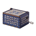 thumbnail image 3 of Engraved Musical Boxes Valentine Day Ancient Wooden Hand Cranked Music Box, 3 of 6