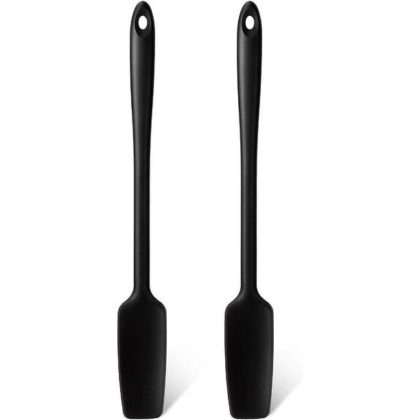 Long Handle Silicone Jar Spatula Kitchen Scraper Spatula Non-Stick Rubber  Scraper Silicone Scraper for Jars, Smoothies, Blenders Cooking Baking