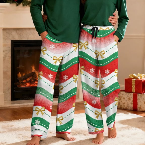 Blmnix Mens Pajamas Set Matching Pajamas Plus Size Sleep Pants Pajama Pants Full Crew Neck Sleeveless Cotton Pajama Set for Men,L