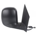 thumbnail image 2 of For Chevy Express 1500/Express 2500 1996-2002 Door Mirror Passenger Side | Power Glass | Heated | Manual Folding | Non-Towing | Textured Black | Convex Glass | Late Design | For GM1321228 | 15768771, 2 of 6
