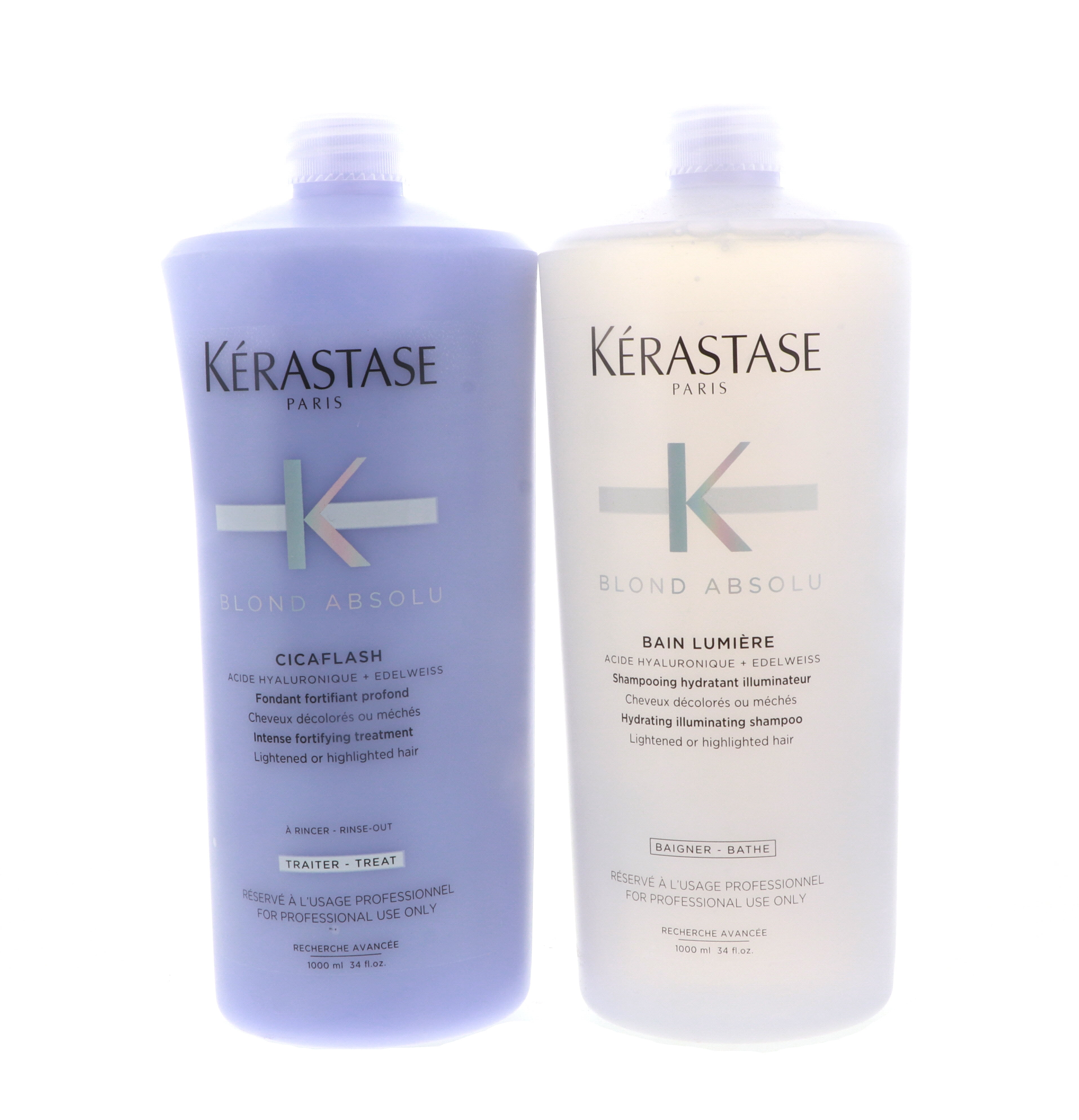 Kérastase Bain Lumière & Cicaflash 1000m Kerastase Hair Treatment Blond Absolu Bain Lumiere Shampoo