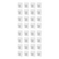 thumbnail image 1 of Cateissary Soportes de estante Autoadhesivo Extraíble Traceless Rack Clavijas Partición Gancho Soportes Gabinete de pared Baño Dormitorio No.05 2piezas, 1 of 6