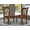 Brown, variant on East West Furniture Clarksville 11" Wood Dining Chairs in Mahogany (Set of 2)