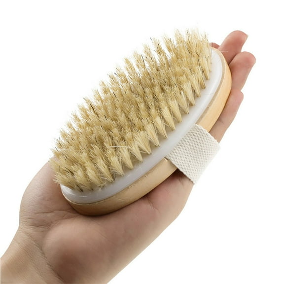 Niceauty Handheld Wooden Cellulite Remover Body Brush for Dry Skin Massage