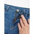 thumbnail image 6 of TiaoBug Kids Girls Flared Bell-bottom Pants Ripped Jeans Spring Autumn Denim Trouser 6-16 Blue 14, 6 of 7