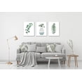 thumbnail image 2 of Botanical Wall Art for Bathroom Minimalist Boho Floral Prints Botanical Canvas Painting Green Plant Artwork Eucalyptus Leaf Pictures for Bedroom Living Room Decor, 2 of 6