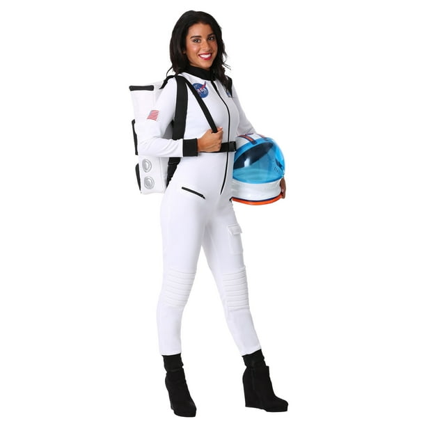 Women's White Astronaut Costume Walmart.com
