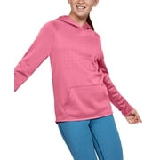 Under Armour Girl's Fleece Branded Hoodie Pink Size X-Large