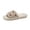 Khaki, variant on Willtoo Women Winter Warm Thick Cotton Slippers with Heart Design Cozy House Plush Fuzzy Indoor Shoes