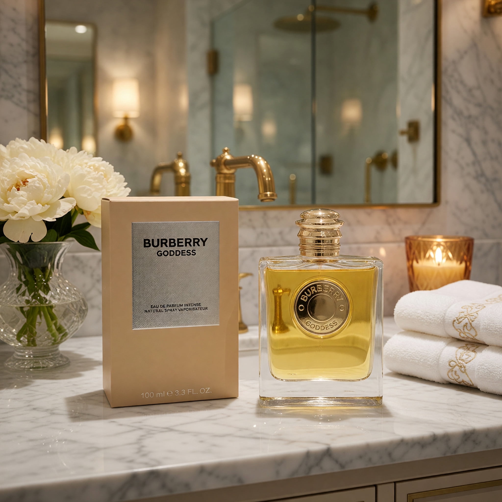 Burberry Goddess Intense Perfume, Amber Vanilla Fragrance, EDP